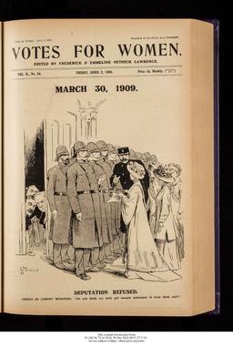 Votes for Women April 2 1909 p. 1