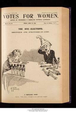 Votes for Women April 23 1909 p. 1