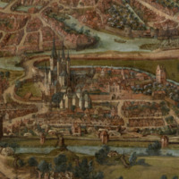 Detail stadszicht 1534
